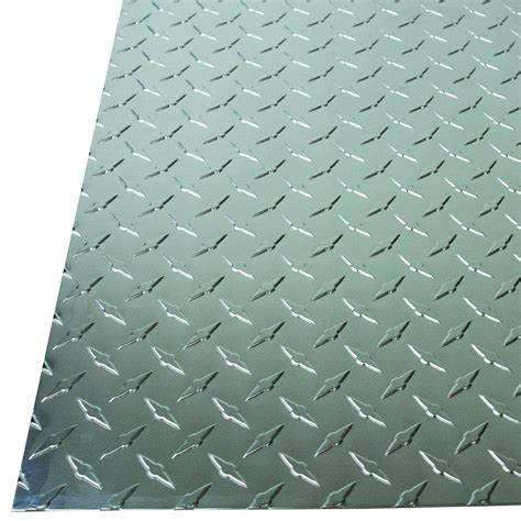 diamond sheet metal home depot|metal diamond plate 4x8 sheets.